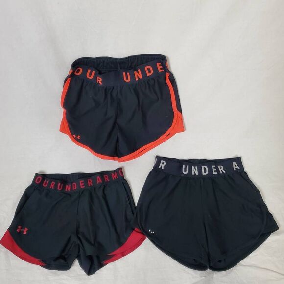 Under Armour Athletic Shorts Lot of 3 XS Women’s Running Training Elastic Waist - Picture 1 of 7